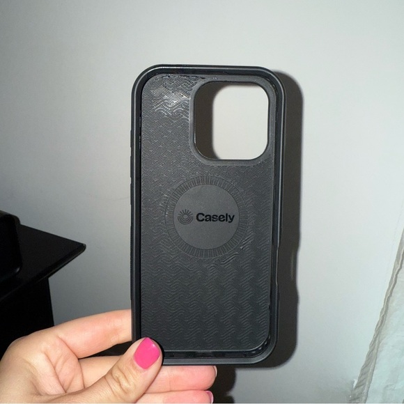 Casely iPhone 16Pro Butter Yellow Stripes Phone Case Sunday Best. - Picture 4 of 5